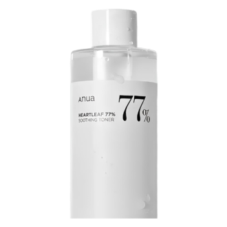 ANUA Heartleaf 77% Soothing Toner – pH 5.5 Calming & Purifying Korean Skincare (250ml)